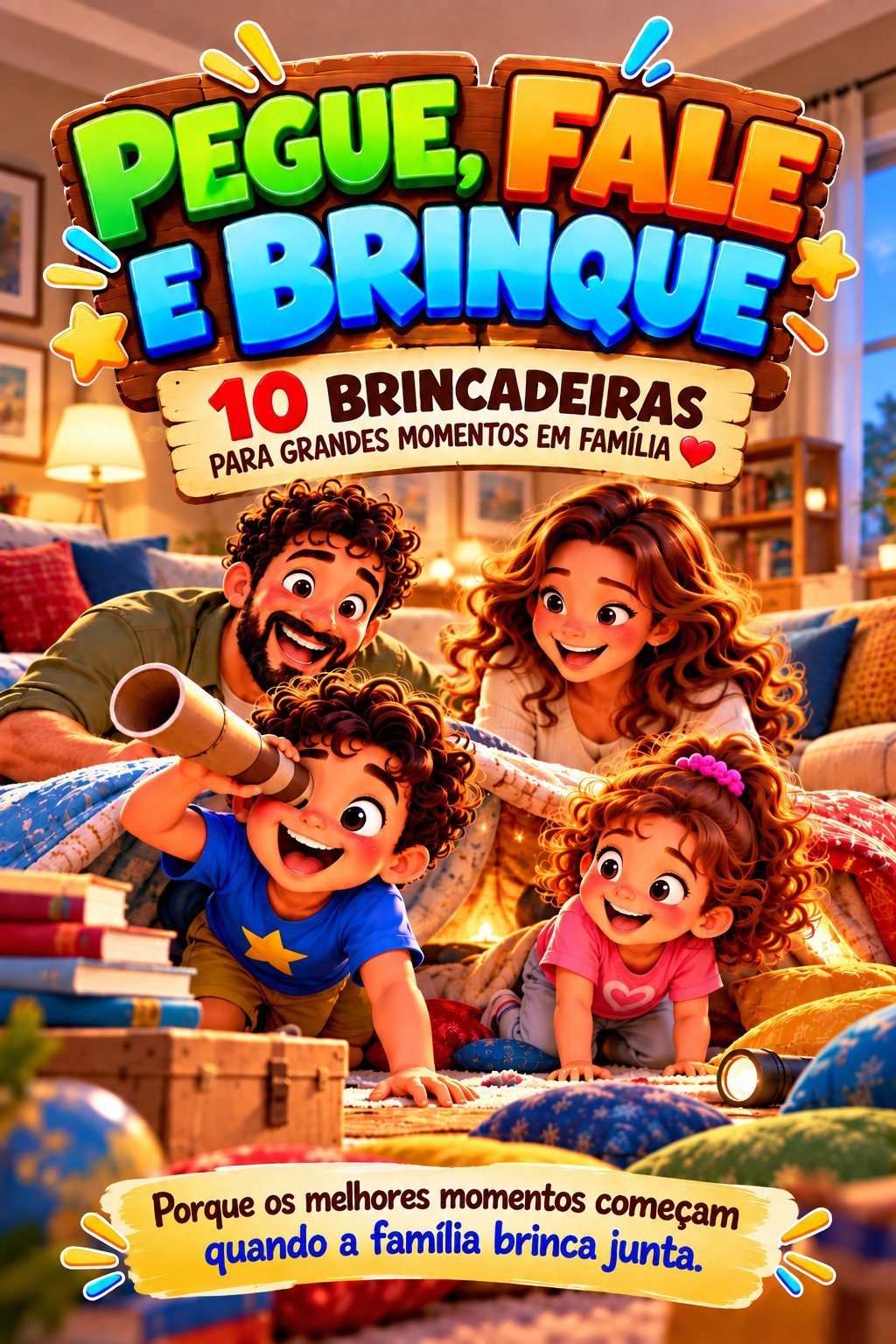 Capa oficial Pegue, Fale e Brinque